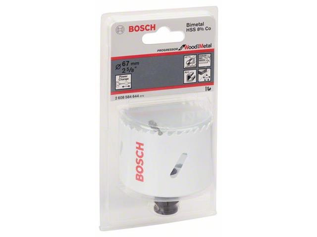 Žaga za izrezovanje lukenj Bosch Progressor, Premer: 67 mm, 2 5/8