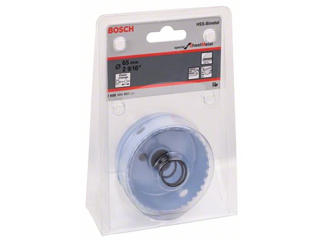 Kronska žaga za izrezovanje lukenj Bosch za pločevino, Dimenzije: 65x20mm, 2608584801