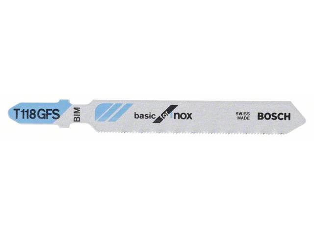 List za vbodno žago T 118 GFS Basic for Inox