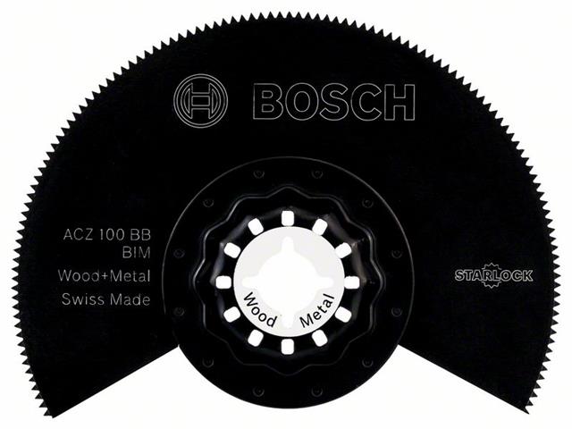 BIM segmentni žagin list Bosch ACZ 100 BB, Wood and Metal, 100mm, 2608661633