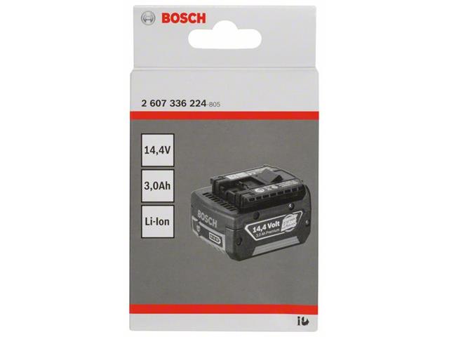 Akumulatorska baterija Bosch Standard Duty (SD) GBA M-C, 14,4V/3.0Ah, litij-ionska, 2607336224
