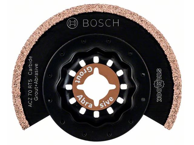 Segmentni žagin list za ozek rez Bosch Carbide-RIFF ACZ 70 RT5, 70mm, 2608661692