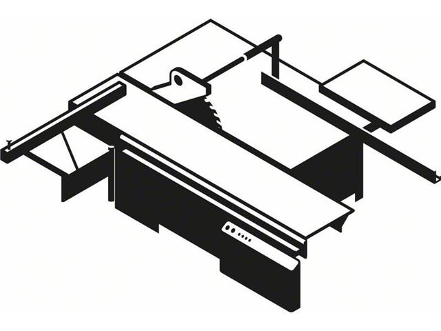 Predzarezovalni list Top Precision Laminated Panel 120 x 20 x 2,8-3,6 mm, 12+12