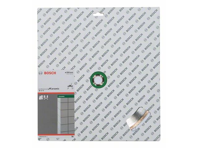 Diamantna rezalna plošča Bosch Standard for Ceramic, Dimenzije: 350x30+25,40x2x7mm, 2608602541