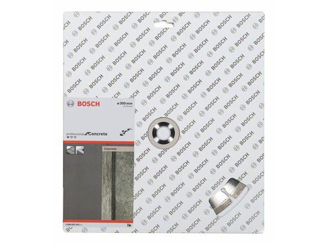 Diamantna rezalna plošča Bosch Standard for Concrete, Dimenzije: 300x22,23x3,1x10mm, 2608602542