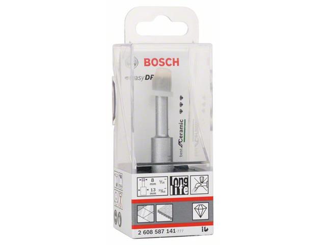 Diamantni svedri za suho vrtanje Bosch Easy Dry Best for Ceramic, Premer 8 x 33 mm, 2608587141