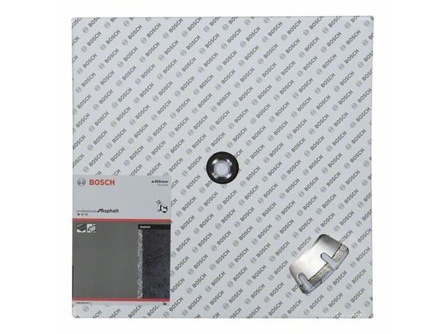 Diamantna rezalna plošča Bosch Standard for Asphalt, Dimenzije: 450x25,40x3,2x10mm, 2608602627