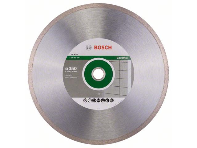 Diamantna rezalna plošča Bosch Best for Ceramic, Dimenzije: 350x30/25,40x3x10mm, 2608602640