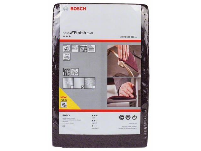 Blazinica iz flisa Bosch Best for Finish Matt, Dim:152x229 mm,izjemno fina A,Pak: 20 kos, 2608608213