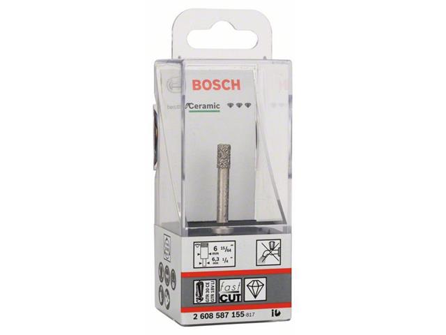 Diamantni sveder za suho vrtanje Bosch Best for Ceramic, Dimenzije: 6x35mm, 2608587155