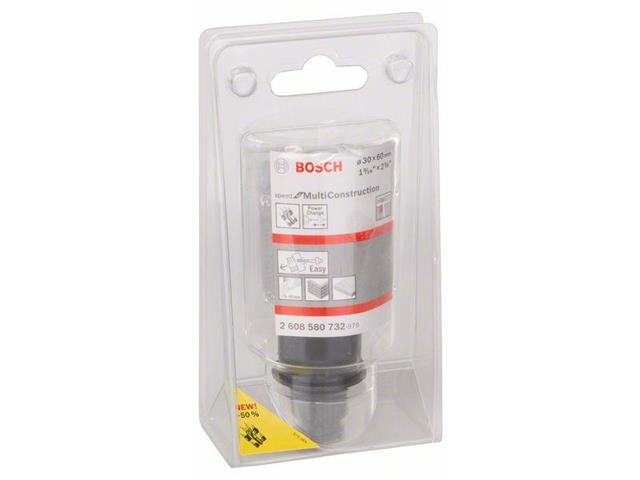 Žaga za izrezovanje lukenj Bosch Speed for Multi Construction, Dimenzije: 30 mm, 1 3/16