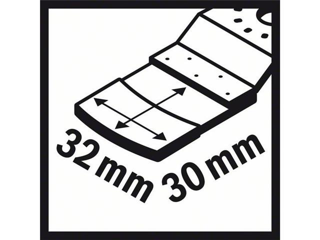 Potopni žagin list Carbide-RIFF AIZ 32 RT5 32 x 30 mm