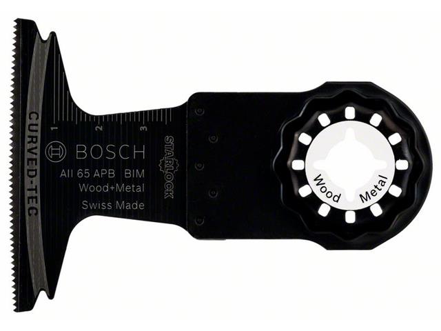 BIM Potopni žagin list Bosch AII 65 APB, Wood and Metal, Pakiranje: 25 kos, Dimenzije: 40x65mm, 2608661901