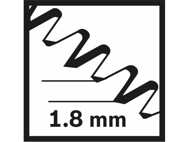 Bimetalen potopni žagin list Bosch SAIZ 65 BSB, Hard Wood, Dimenzije: 40x65mm, Pakiranje: 25kos, 2608662037