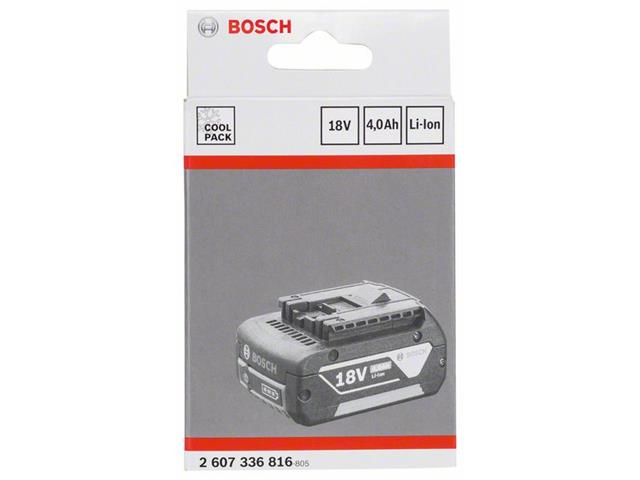 Akumulatorska baterija Bosch Heavy Duty (HD), 4,0 Ah, litij-ionska, GBA M-C, 2607336816