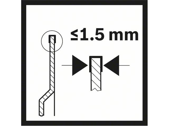 Segmentni žagin list Bosch Carbide-RIFF MATI 68 RST5, Dimenzije: 68x10mm, 2608662578