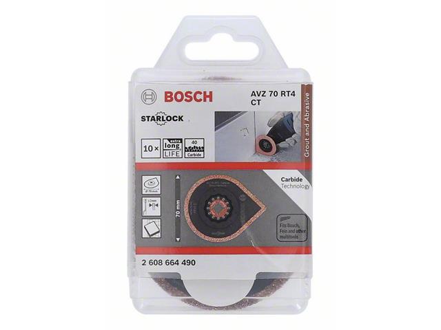 Brusilna plošča Bosch RB AVZ 70 RT4, Pakiranje: 10kos, Premer: 70 mm, 2608664490