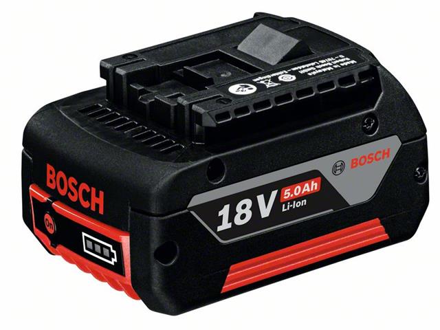 Baterija Bosch GBA 18V, 5.0Ah, M-C, Li-Ion, 1600A002U5