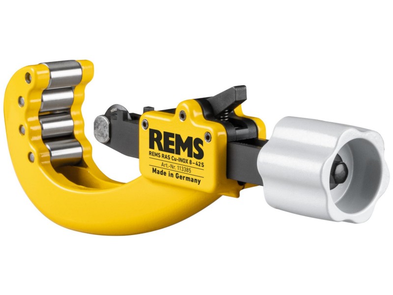 Ročni rezalec za cevi Rems RAS Cu-Inox 8-42 S z igličnim ležajem, s hitrim prestavljanjem, 113385R