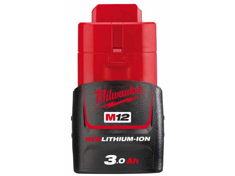 Akumulatorska baterija Milwaukee M12 B3, Li-Ion, 12V, 3,0 Ah, 4932451388