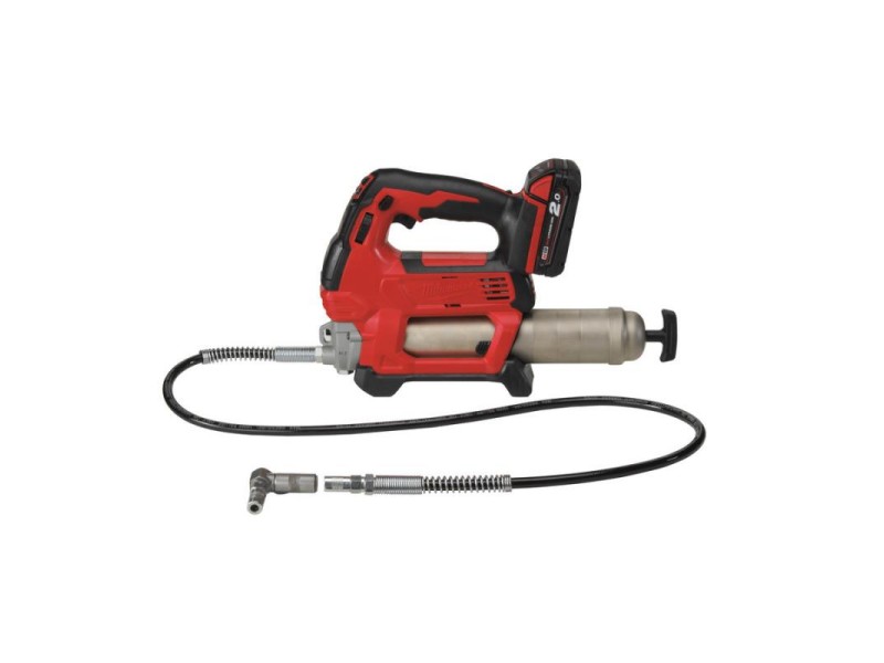 Akumulatorska mazalka Milwaukee M18 GG-201C, Li-Ion 1x Aku.: 2,0 Ah, 4933440490