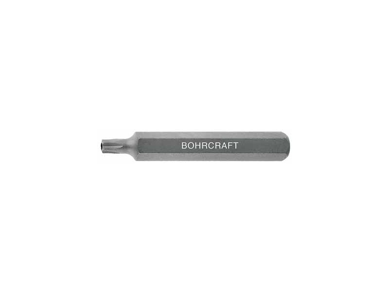 Nastavek Bohrcraft z 10 mm 6 kotnim pogonom TORX z varnostnim zatičem TR, Dimenzije: 45x75mm, 66151504575