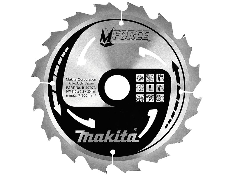 TCT MForce žagin list za les Makita, B-07973