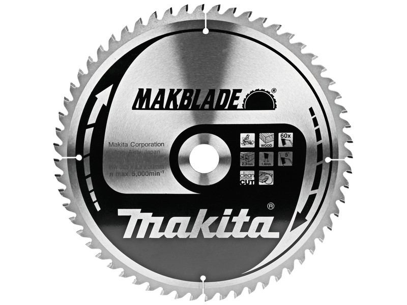 TCT MAKBlade žagin list Makita, Dimenzije: 305x2,3x30mm, Zob: 60, B-32817