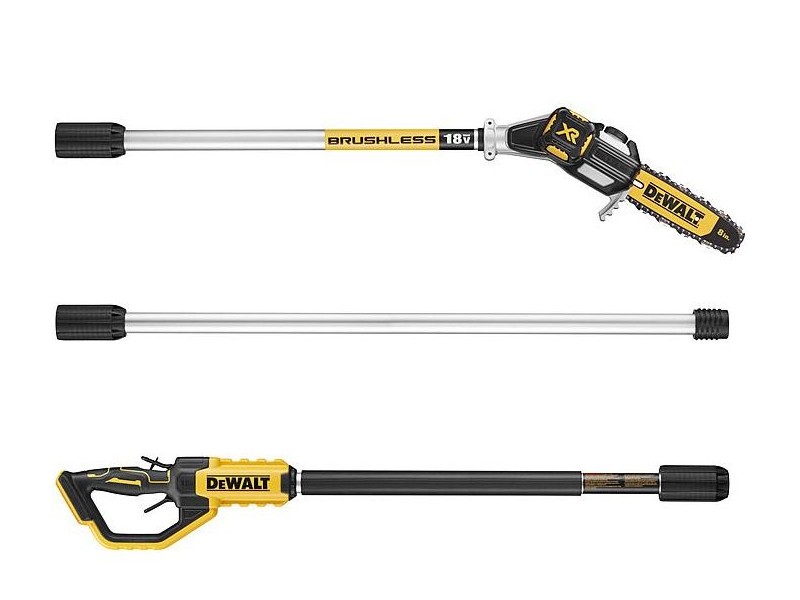 Akumulatorska teleskopska verižna žaga Dewalt DCMPS567N, 18V, 115ml, 3.8kg