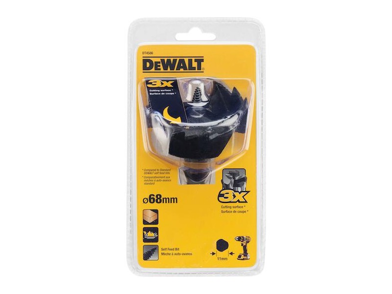 Sveder Forstner za les Dewalt, 68mm, DT4586