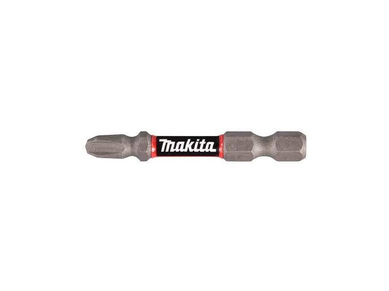 Torsion vijačni nastavek Impact Premier Makita, dvojni, PH3, 50mm, Pakiranje: 2kos, E-03280