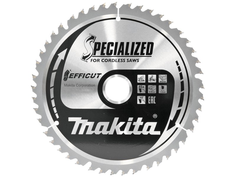 Efficut žagin list Makita, Dimenzije: 190x20mm, Zob: 25, E-11178