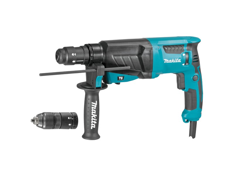 Električno kombinirano kladivo Makita HR2630T, 800W, 2.4J,Max.26mm Beton