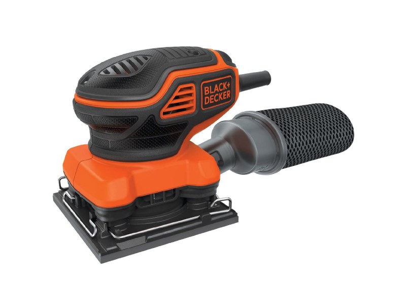 Vibracijski brusilnik Black and Decker KA450, 220W, Dimenzije: 114x114mm