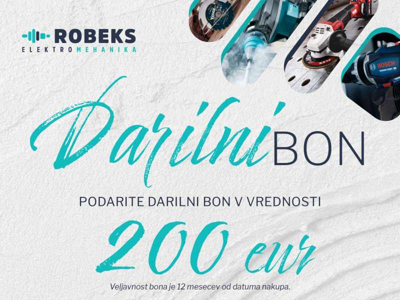 Darilni bon v vrednosti 200€, DB1002