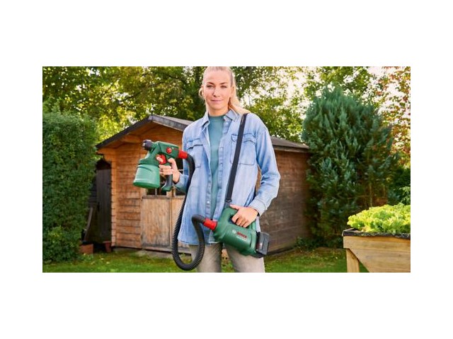 Brizgalna pištola za prešanje Bosch EasySpray 18V-100, 18V, 800ml, 1m²v1min, 2,30kg, 0603208000