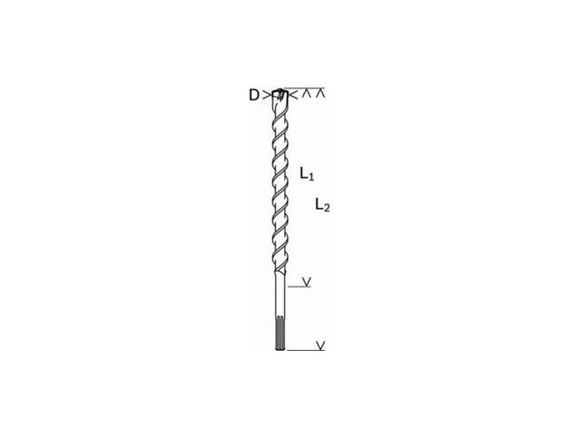 Udarni sveder za beton Bosch SDS max-7, 32 x 1200 x 1320 mm, 2608586795