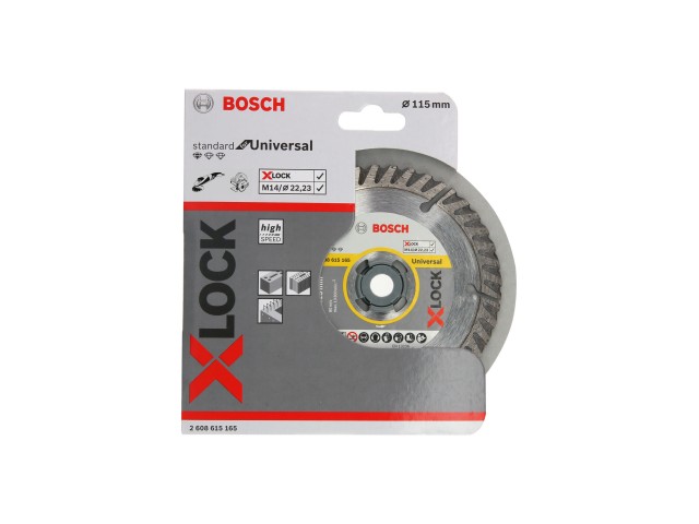 X-LOCK Bosch Bosch Standard for Universal, Dimenzije: 115x22,23x1,6x10mm, 2608615165