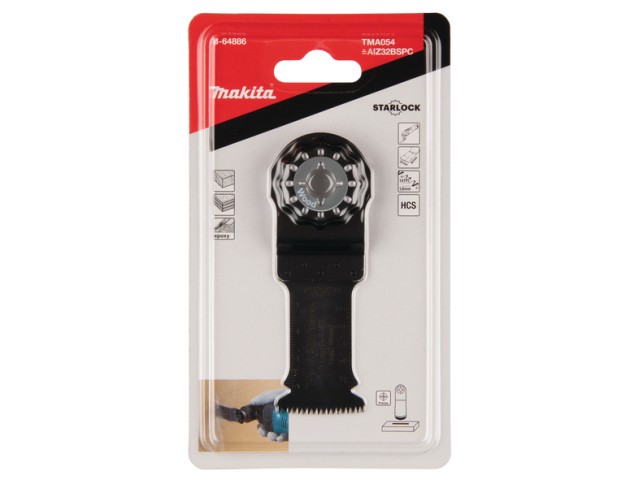 C-tec natančen potopni žagin list Makita za trd les, TMA054, Dimenzije: 32x50mm, Starlock, B-64886