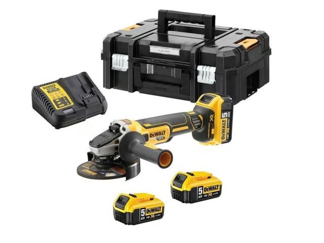 Akumulatorski kotni brusilnik Dewalt DCG405P3