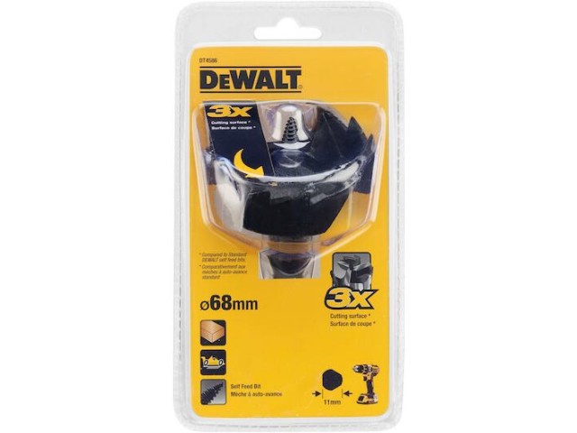 Sveder Forstner za les Dewalt, 68mm, DT4586