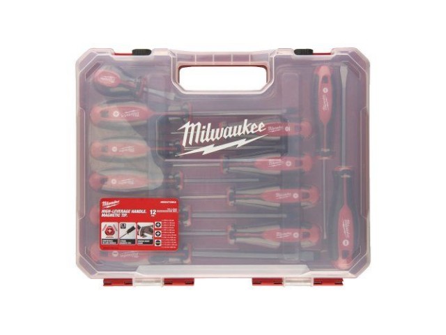 12-delni set izvijačev Milwaukee, TRI-LOBE SET 4, 4932472003