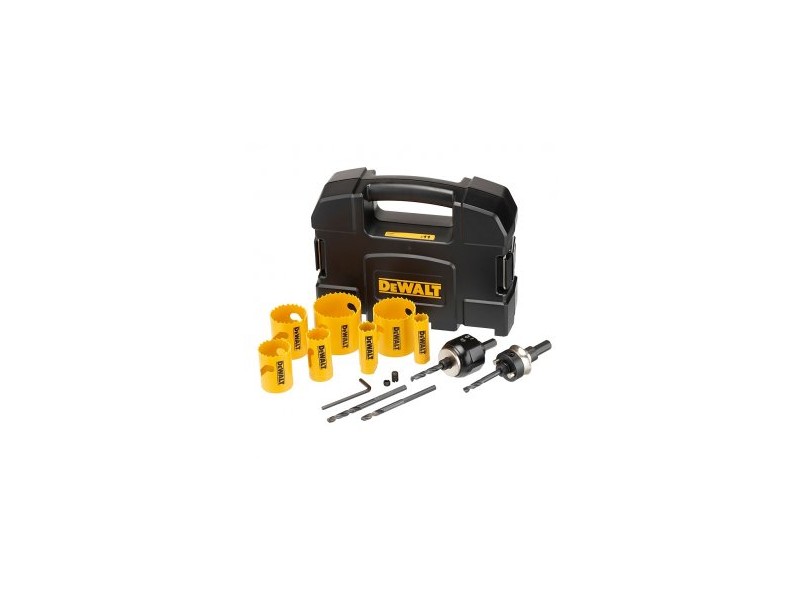 11 delni set BIM Extreme kronskih žag DeWalt za vodoinštalaterje DT90355