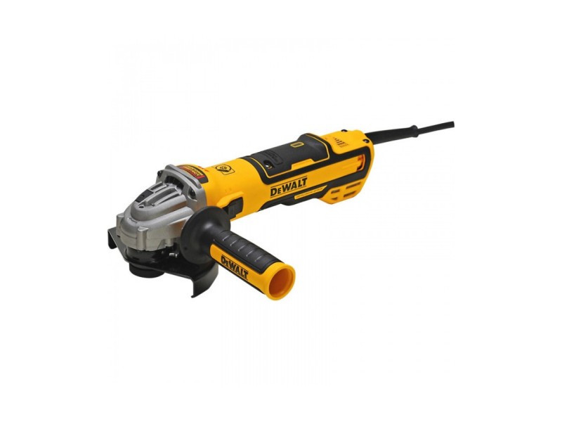 Električni kotni brusilnik Dewalt DWE4357, brezkrtačni motor, 1.700W, 125mm, M14,  2.200-10.500 ob/min