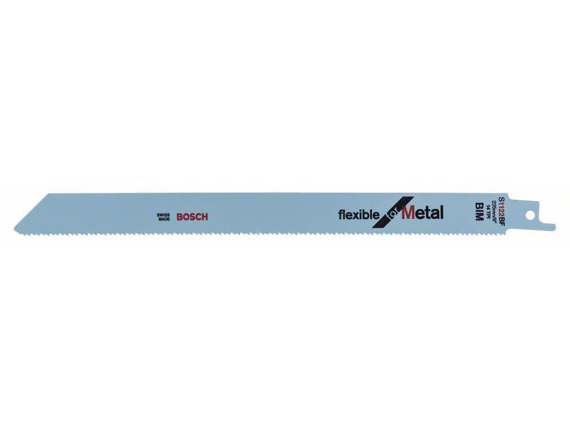 Žagin list za sabljasto žago Bosch S 1122 BF Flexible, Pakiranje: 100 kos, 3-8 mm, 1,8/14, 2608656032