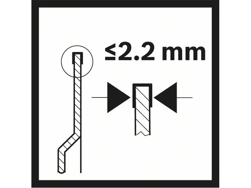 Segmentni žagin list Bosch Carbide-RIFF MATI 68 RT3, Dimenzije: 68x30mm, 2608662577