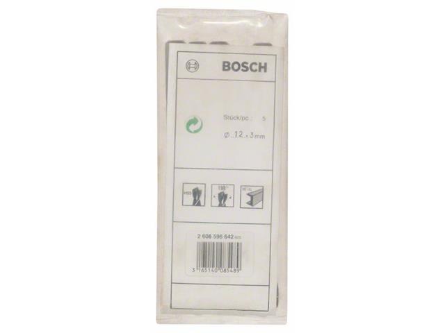 HSS Sveder za kovino Bosch DIN 338, Pakiranje: 5kos, Dimenzije: 12,3x101x151mm, 2608596642