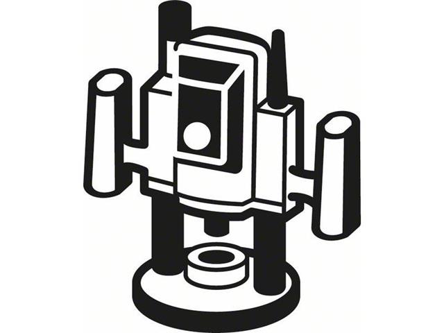 Poravnalni rezkar Bosch, Dimenzije: 8x9.5x68mm, Pakiranje: 1 kos, 2608628346