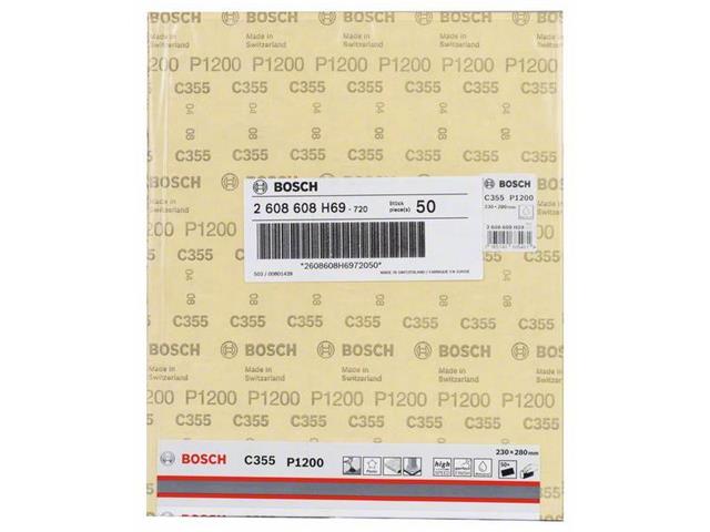 Brusilni list C355 230 x 280 mm, 1200