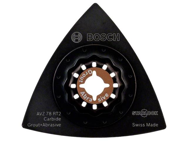 Brusilna plošča Bosch Carbide-RIFF AVZ 78 RT2, Pakiranje: 10kos, 78mm, 2608662600